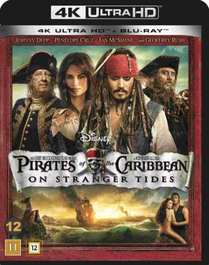 PIRATES OF THE CARIBBEAN - VIERAILLA VESILLÄ (2011) - 4K ULTRA HD + BLU-RAY PIRATES OF THE CARIBBEAN - VIERAILLA VESILLÄ (2011) - 4K ULTRA HD + BLU-RAY